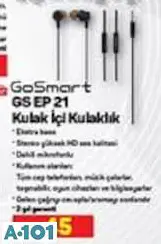 GO SMART GS EP 21 KULAK İÇİ KULAKLIK GO SMART GS EP 21 KULAK İÇİ KULAKLIK